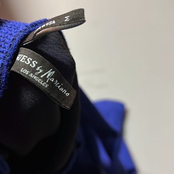 Medium Blue Guess Bandage Mini Dress - Picture 4 of 5